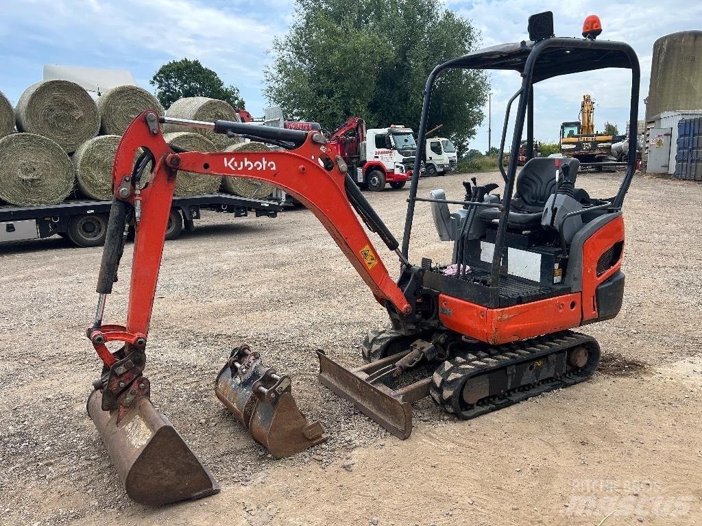 Kubota KX 015-4 Mini ekskavatörler, 7 tona dek