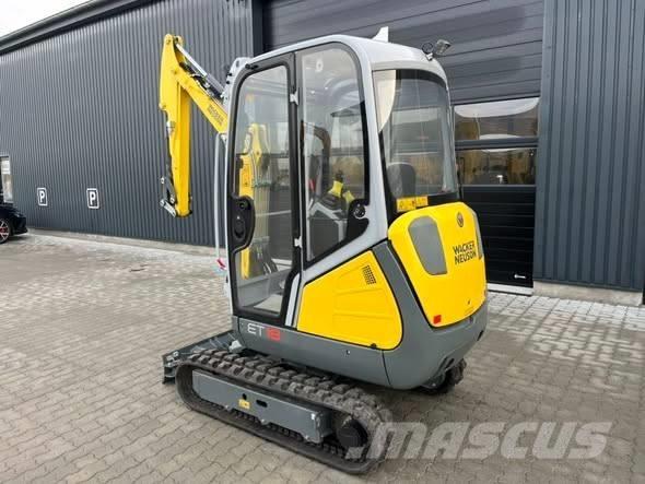 Wacker Neuson ET 18 Mini ekskavatörler, 7 tona dek