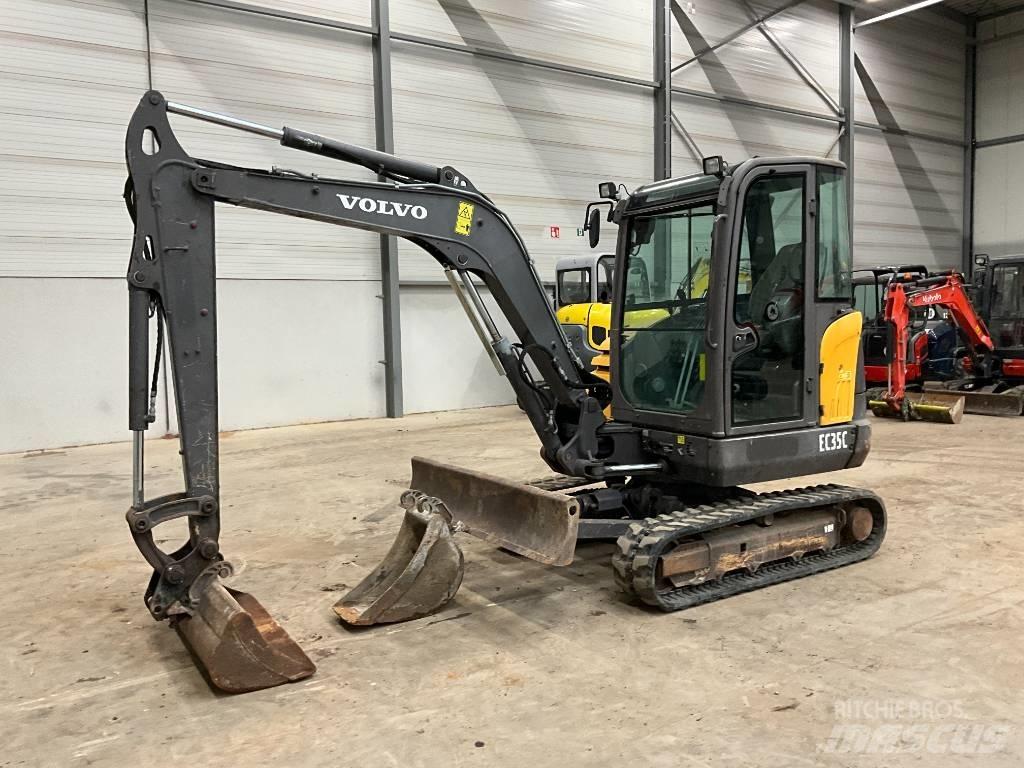 Volvo EC 35 C Mini ekskavatörler, 7 tona dek