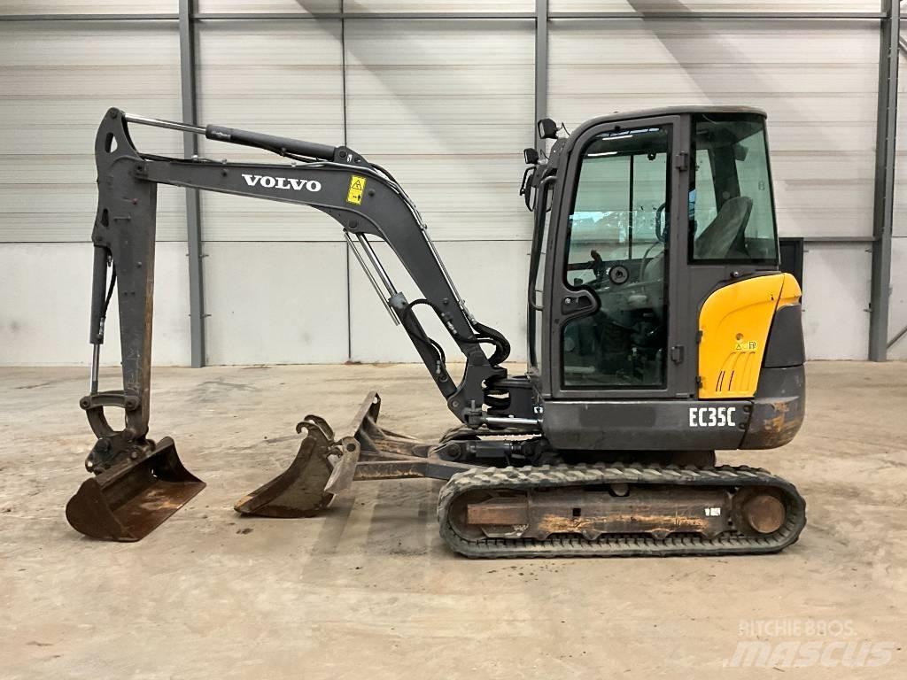 Volvo EC 35 C Mini ekskavatörler, 7 tona dek