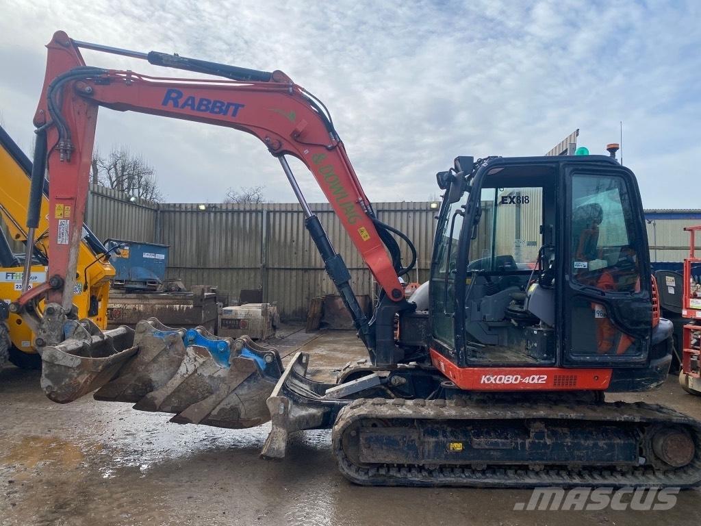 Kubota KX 080-4 Midi ekskavatörler 7 - 12 t