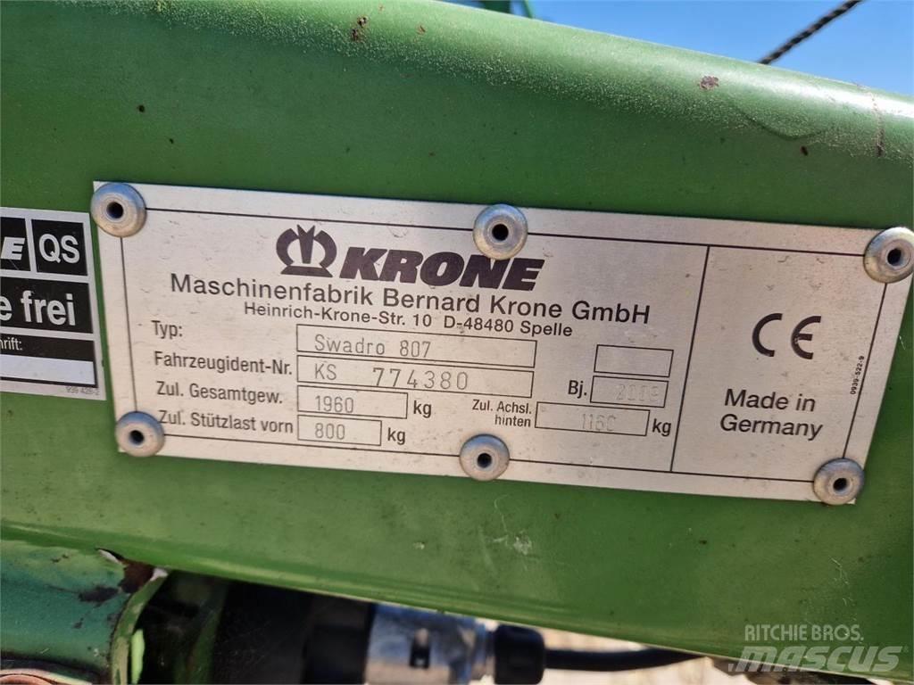 Krone Swadro 807 Ot Tirmigi
