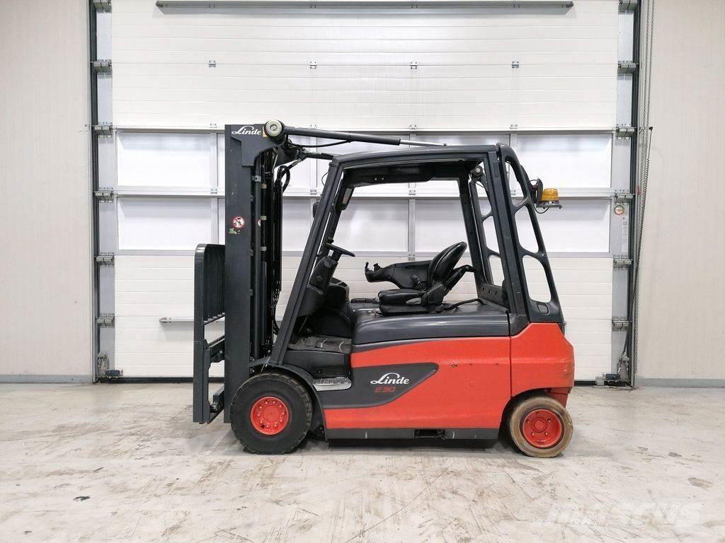 Linde E30L-01 Elektrikli forkliftler