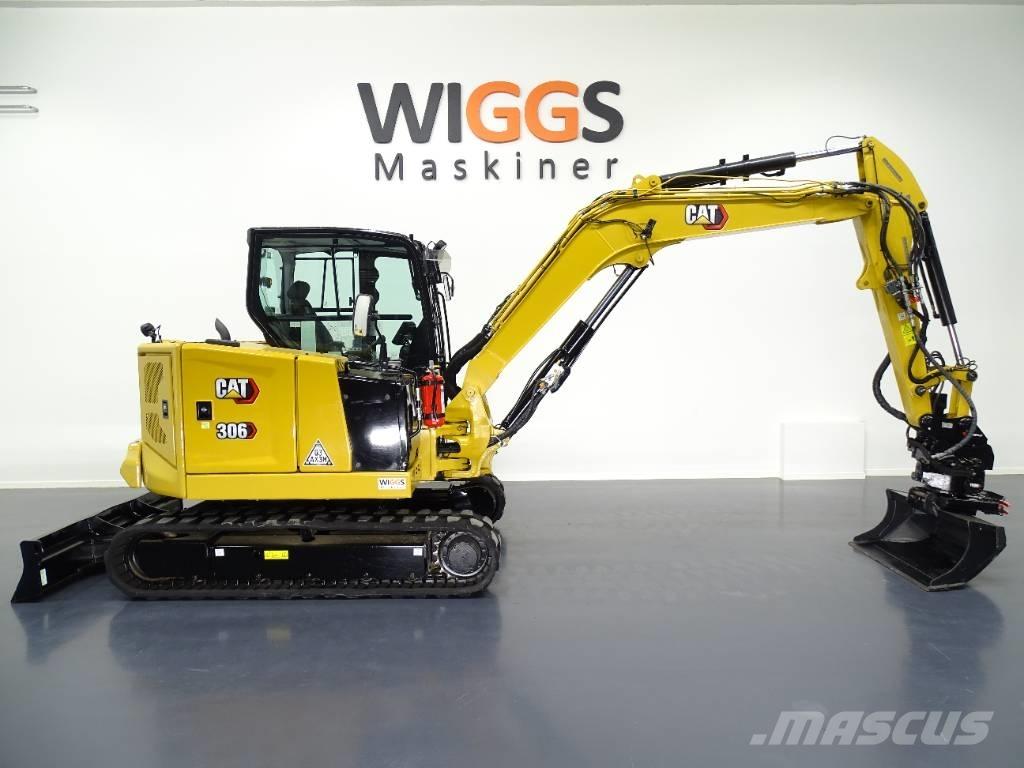 CAT 306 CR Mini ekskavatörler, 7 tona dek