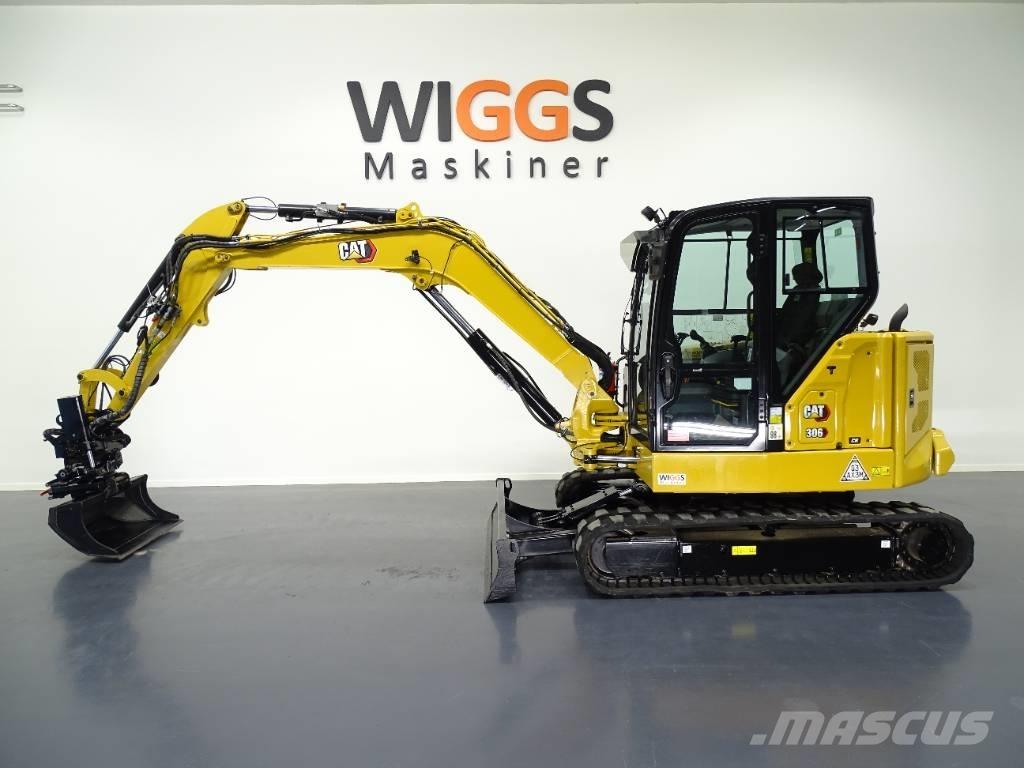 CAT 306 CR Mini ekskavatörler, 7 tona dek