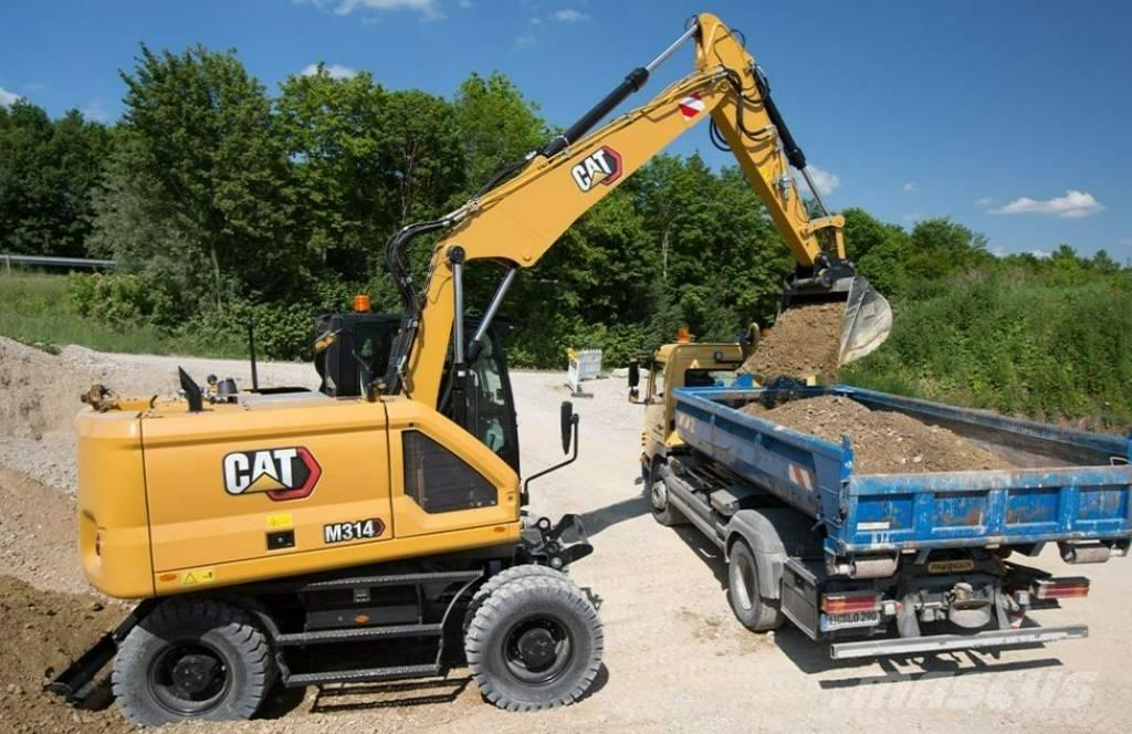 CAT M 314 UTHYRES Lastik tekerli ekskavatörler