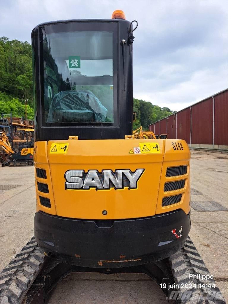 Sany SY 35 U Mini ekskavatörler, 7 tona dek