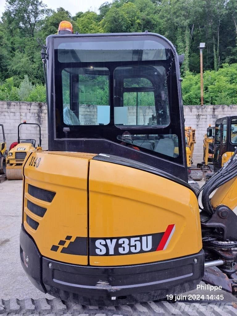 Sany SY 35 U Mini ekskavatörler, 7 tona dek