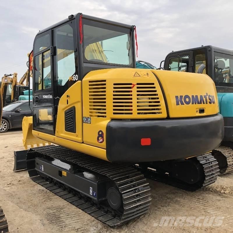 Komatsu PC 60 Paletli ekskavatörler