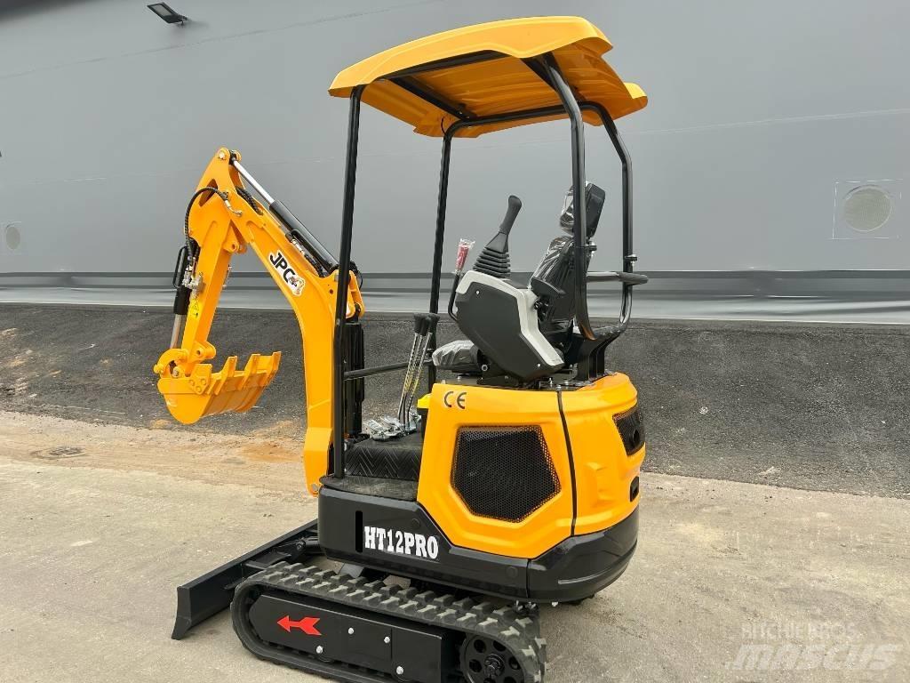 JPC HT 12 Mini ekskavatörler, 7 tona dek