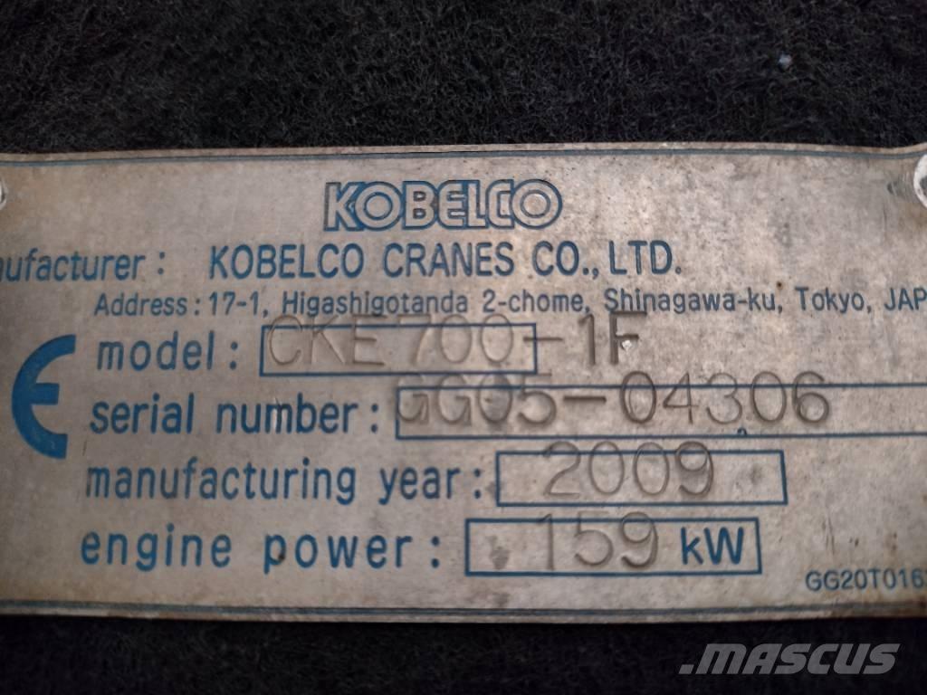 Kobelco CKE700-1F Paletli vinçler