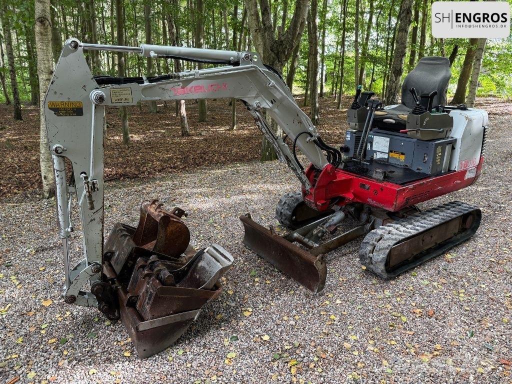 Takeuchi TB 016 Mini ekskavatörler, 7 tona dek