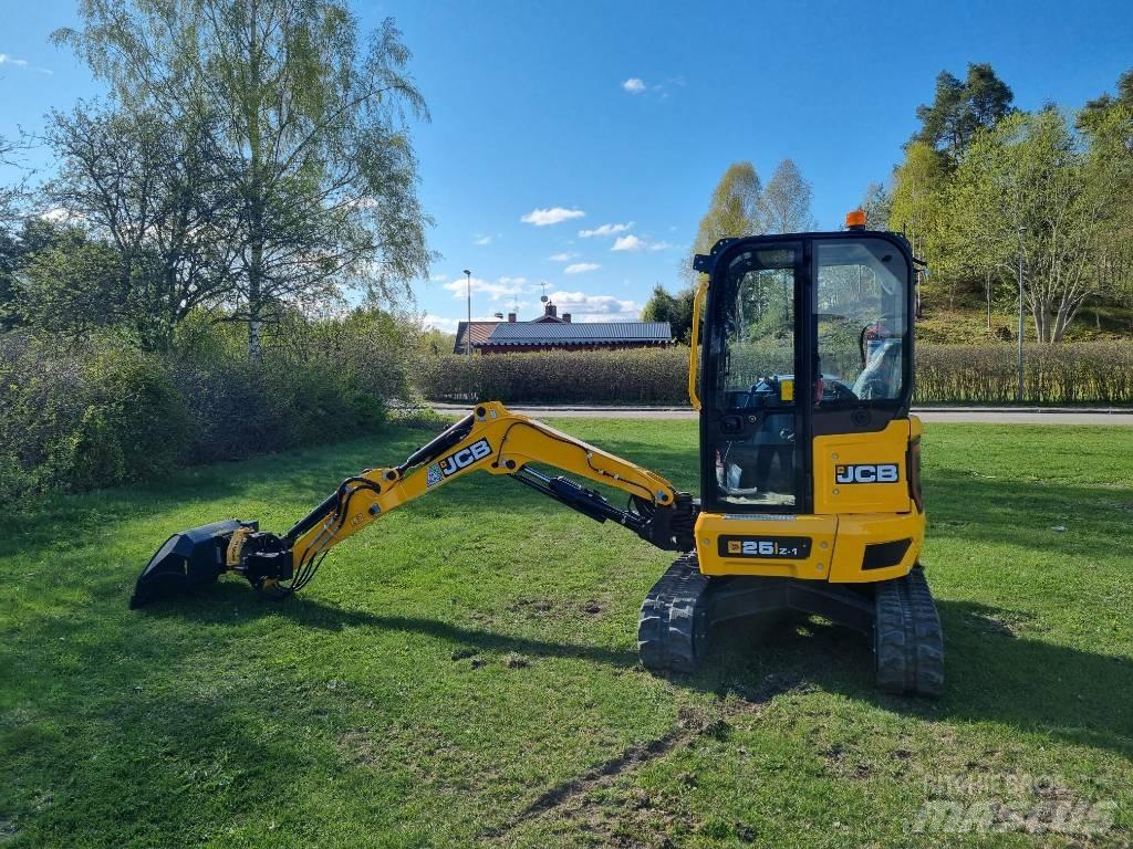 JCB 25Z-1  ränta 1,99% Mini ekskavatörler, 7 tona dek