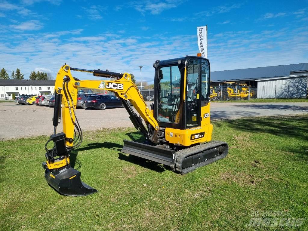 JCB 25Z-1  ränta 1,99% Mini ekskavatörler, 7 tona dek