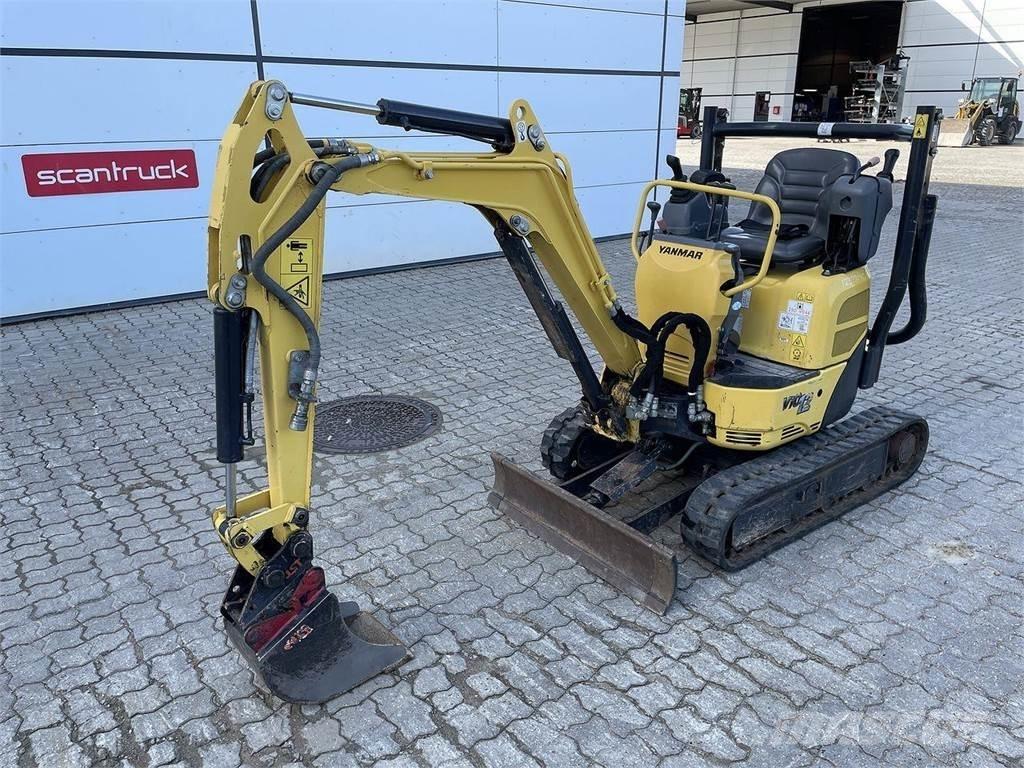 Yanmar VIO12 Lastik tekerli ekskavatörler