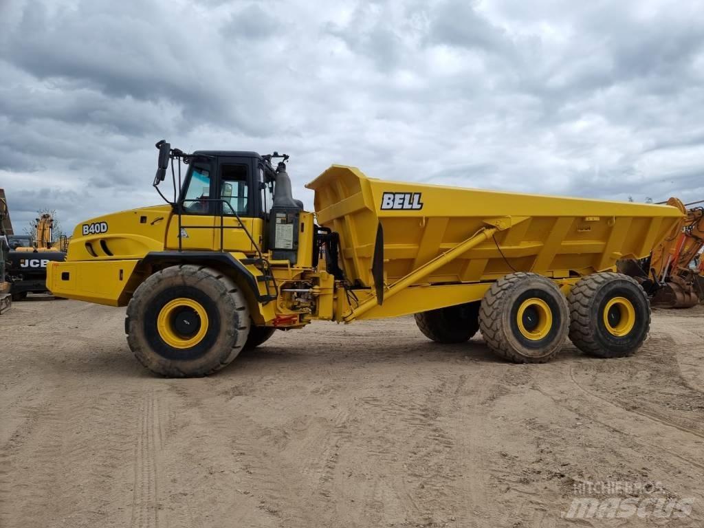 Bell B 40 D Belden kirma kaya kamyonu