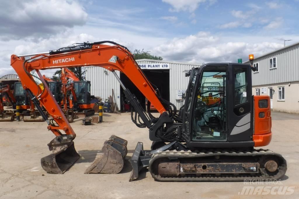 Hitachi ZX 85 US B-6 Midi ekskavatörler 7 - 12 t