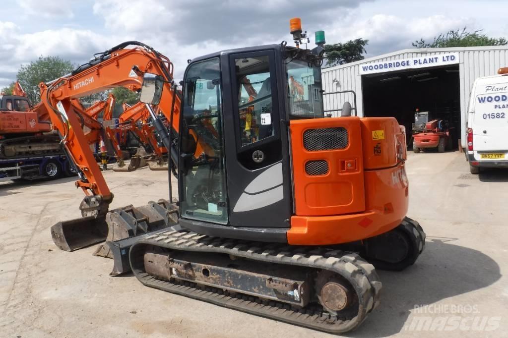 Hitachi ZX 85 US B-6 Midi ekskavatörler 7 - 12 t