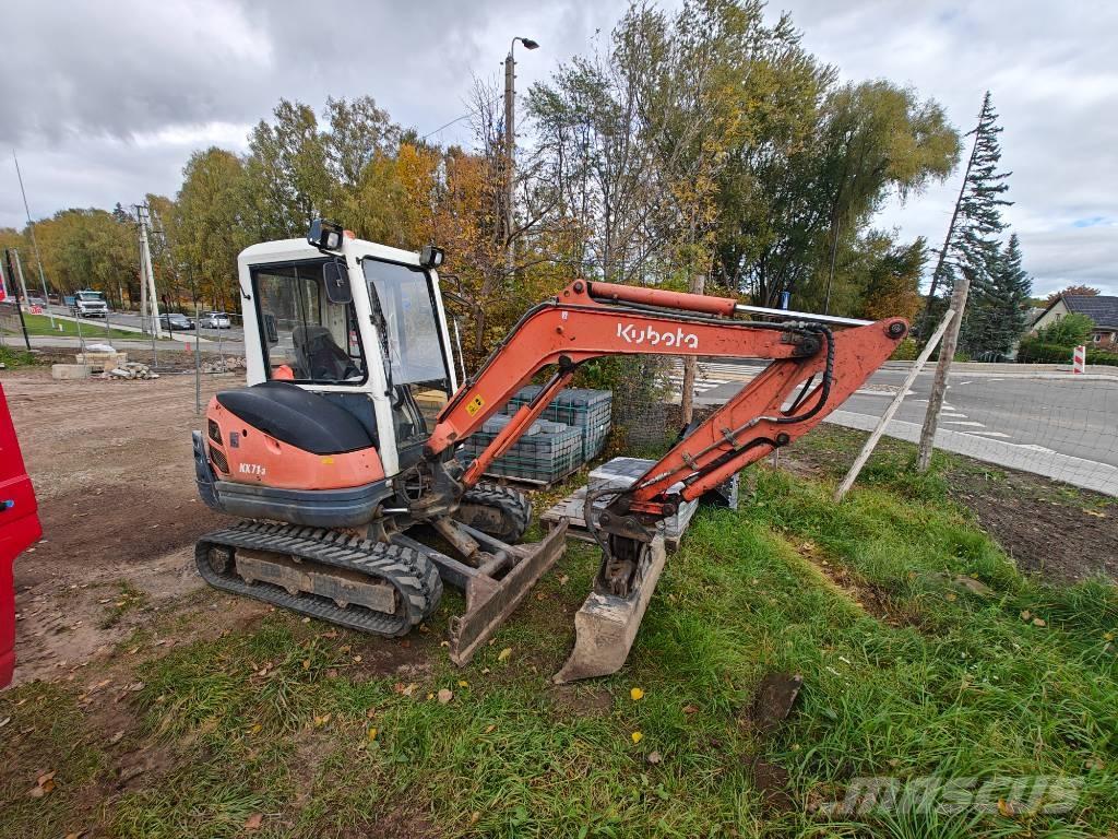 Kubota KX 71-3 Mini ekskavatörler, 7 tona dek