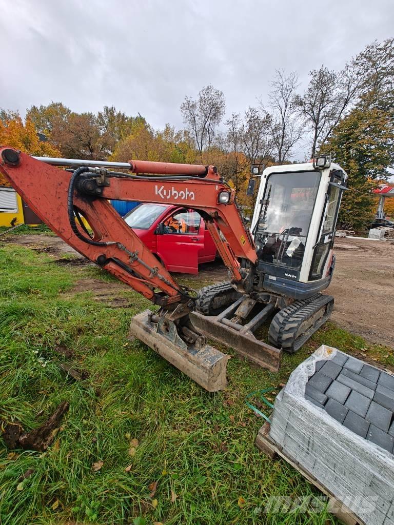 Kubota KX 71-3 Mini ekskavatörler, 7 tona dek