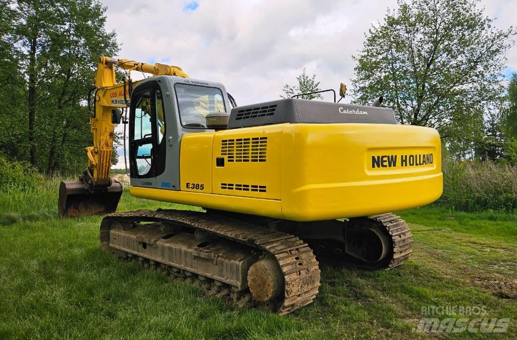 New Holland E385 Paletli ekskavatörler