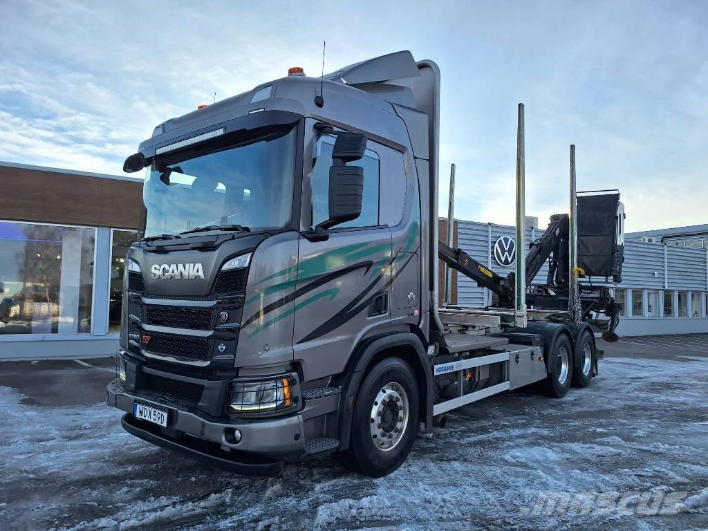 Scania R580 LB6x4 Tomruk kamyonlari