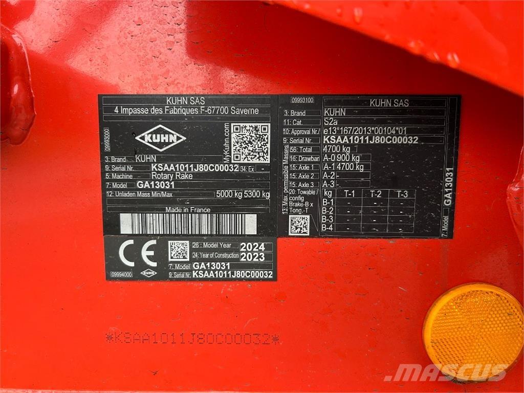 Kuhn GA 13031 Kendi yürür saman makinaları
