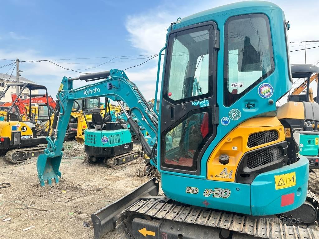 Kubota U 30 Mini ekskavatörler, 7 tona dek