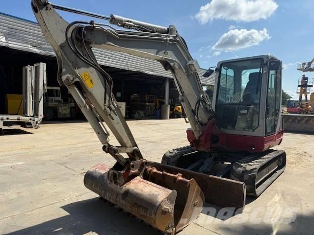 Takeuchi TB 250 Mini ekskavatörler, 7 tona dek