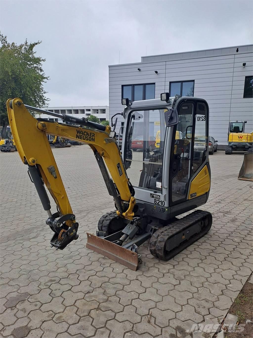 Wacker Neuson ET18 Paletli ekskavatörler