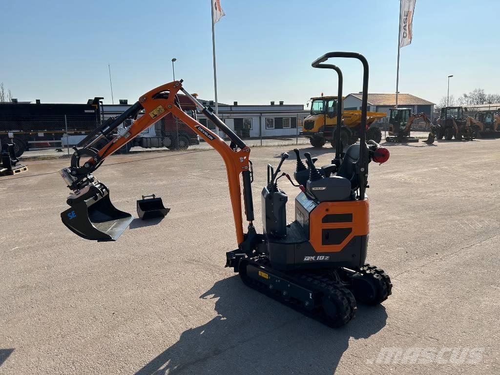 Develon DX 10 Z Mini ekskavatörler, 7 tona dek