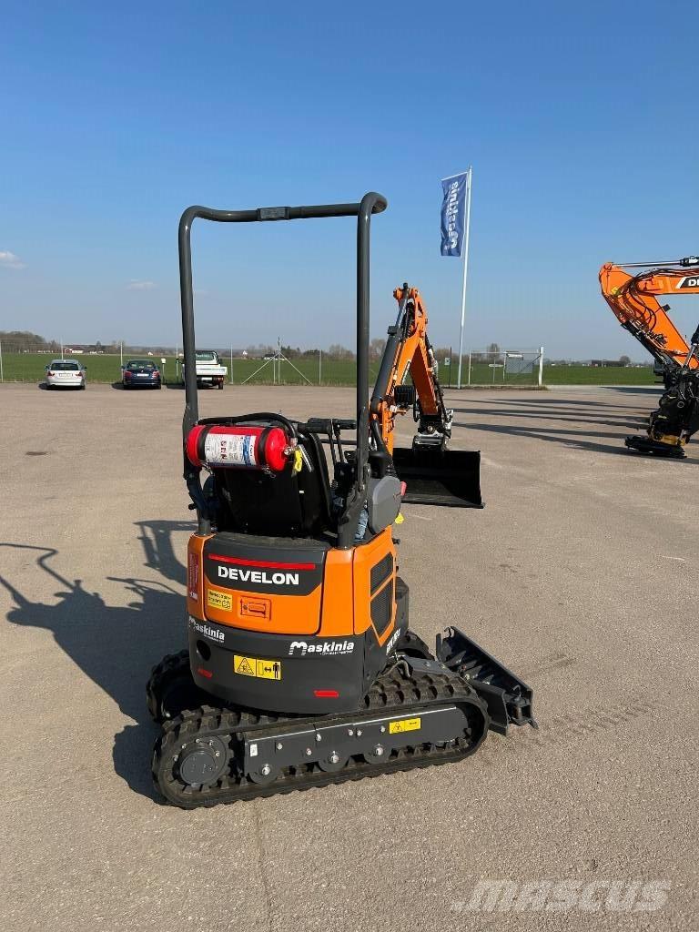 Develon DX 10 Z Mini ekskavatörler, 7 tona dek