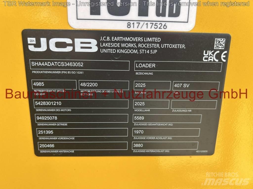 JCB 407 Klima -Demo- Tekerlekli yükleyiciler