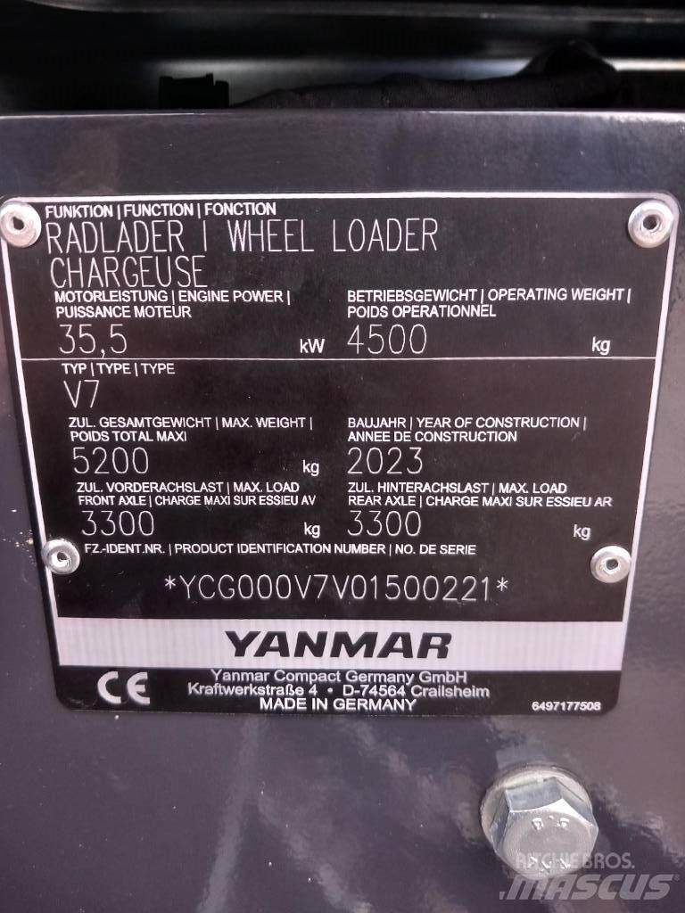 Yanmar V 7 Kazıcı yükleyiciler - beko loder