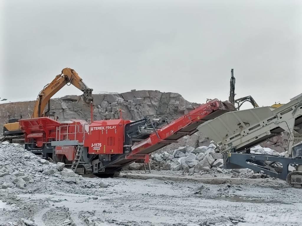 Terex FinlayJ-1175 Gezer kırıcılar