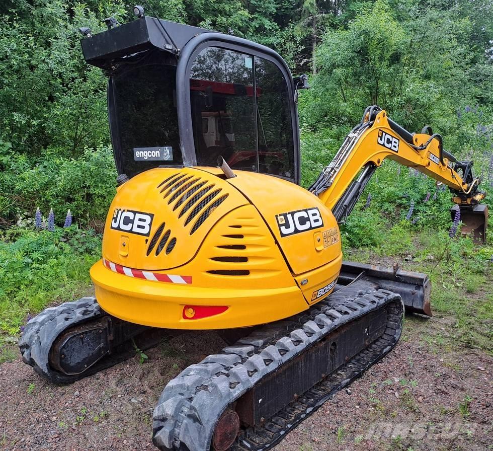 JCB 8055 Mini ekskavatörler, 7 tona dek