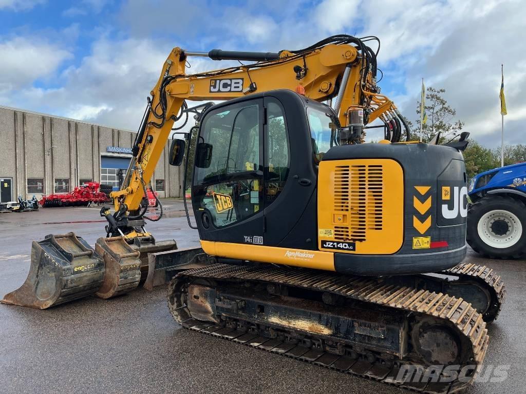 JCB JZ 140 LC Paletli ekskavatörler