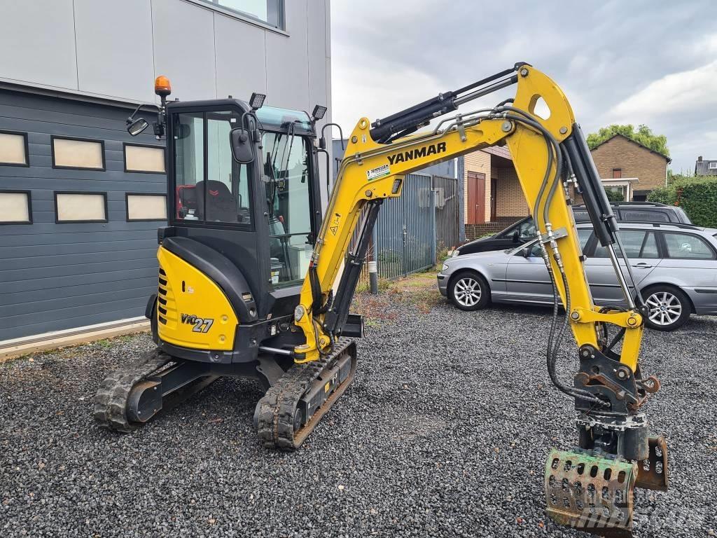 Yanmar Vio 27-6 Mini ekskavatörler, 7 tona dek