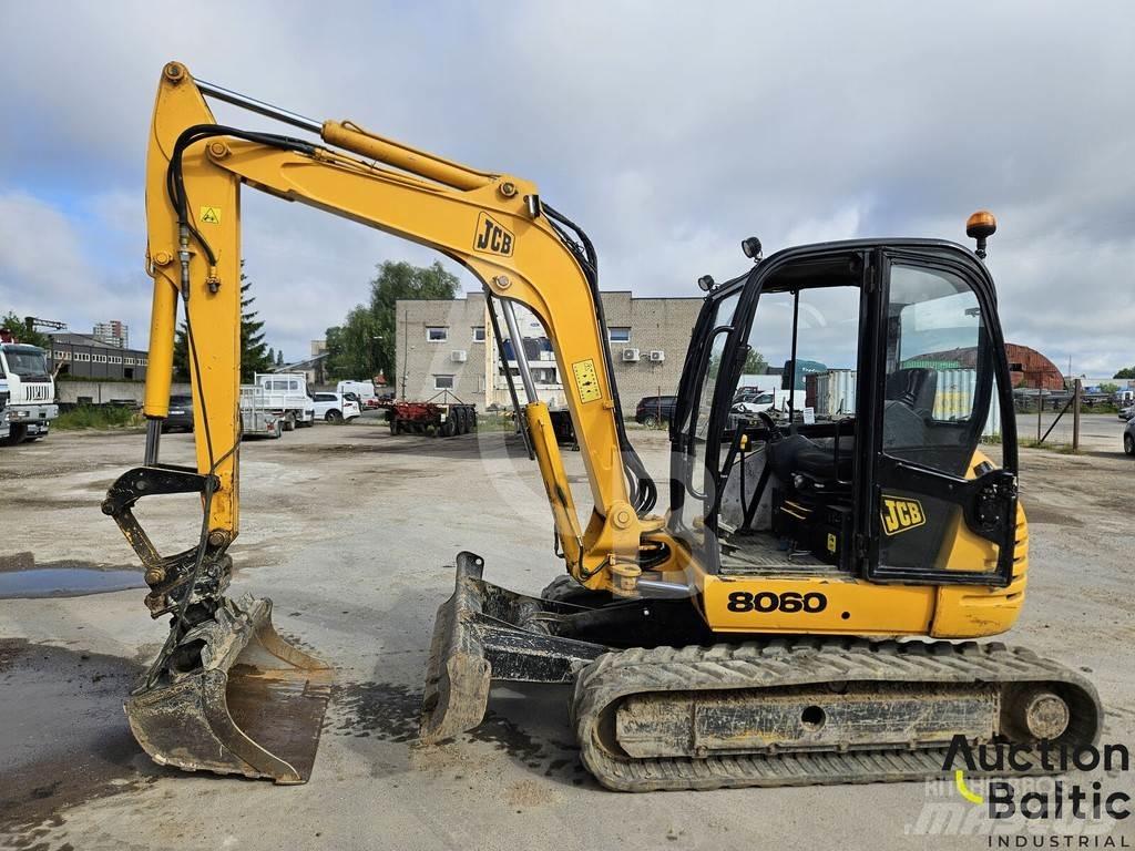 JCB 8060 Mini ekskavatörler, 7 tona dek