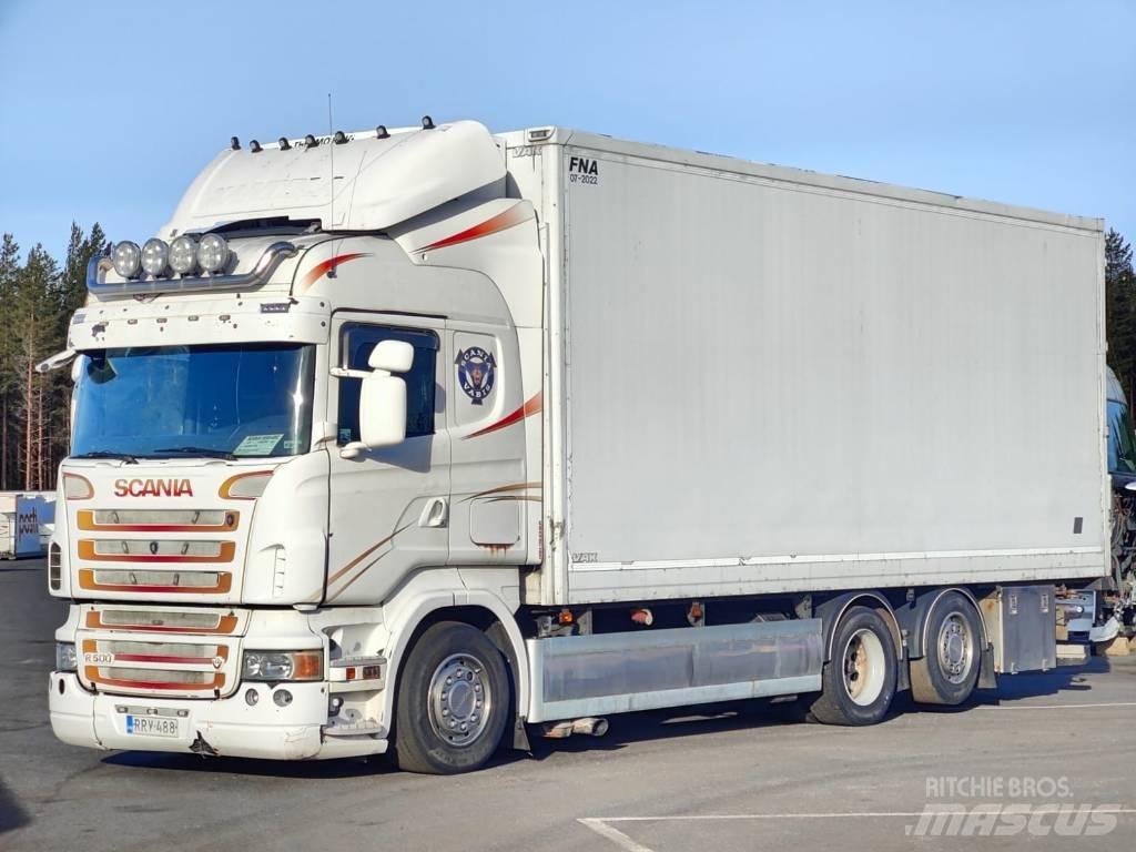 Scania R 500 Kapali kasa kamyonlar