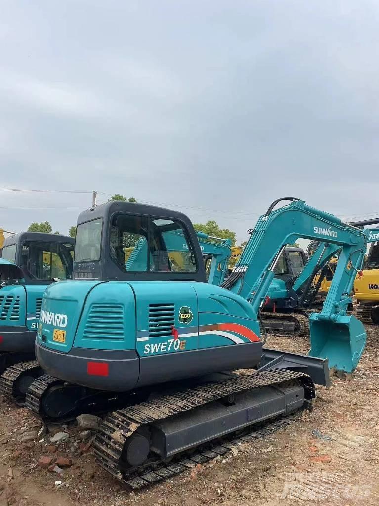 Sunward SWE 70 Mini ekskavatörler, 7 tona dek