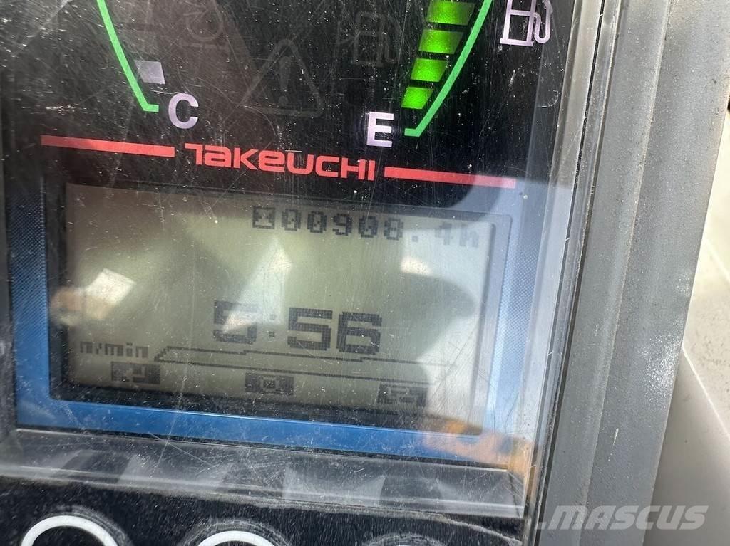 Takeuchi TB225 Mini ekskavatörler, 7 tona dek