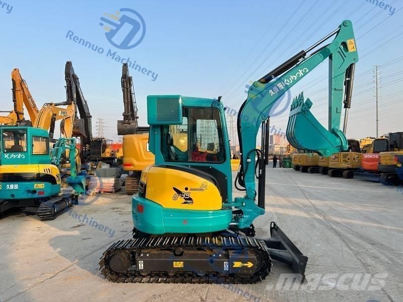 Kubota U 35 Mini ekskavatörler, 7 tona dek