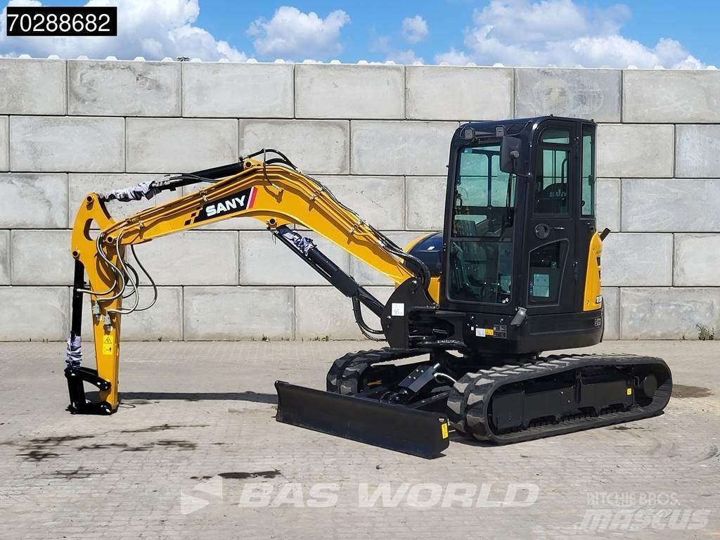 Sany SY50 U Mini ekskavatörler, 7 tona dek