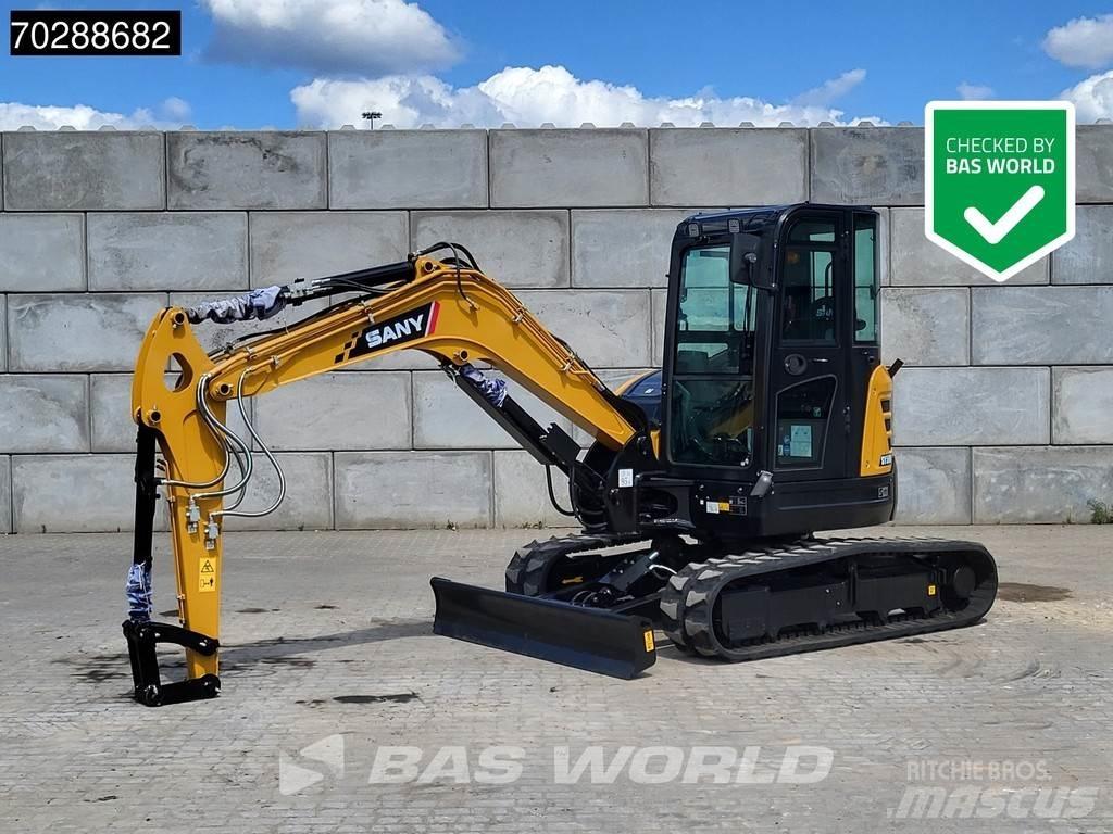 Sany SY50 U Mini ekskavatörler, 7 tona dek