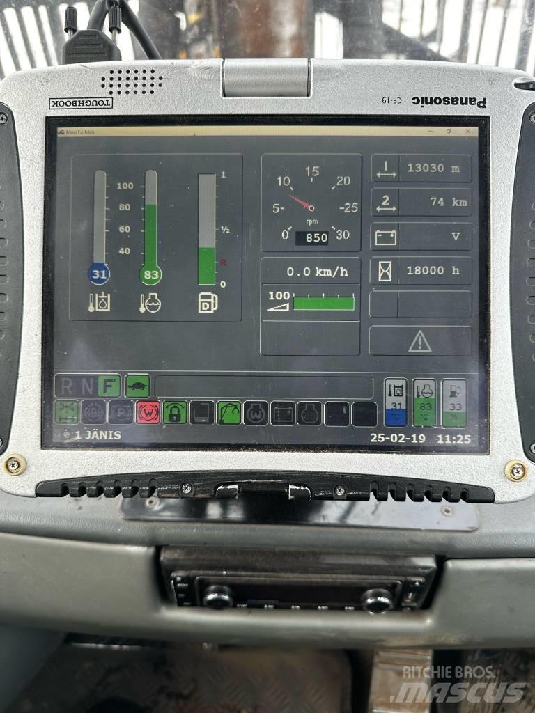 Komatsu 840 TX Tomruk yükleyici traktörler