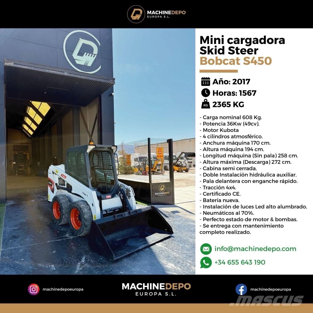 Bobcat S 450 Skid steer loderler