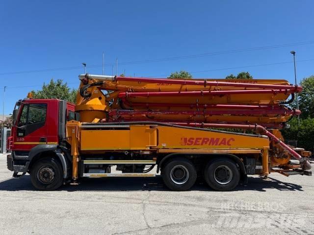Iveco Trakker 350 Beton pompaları