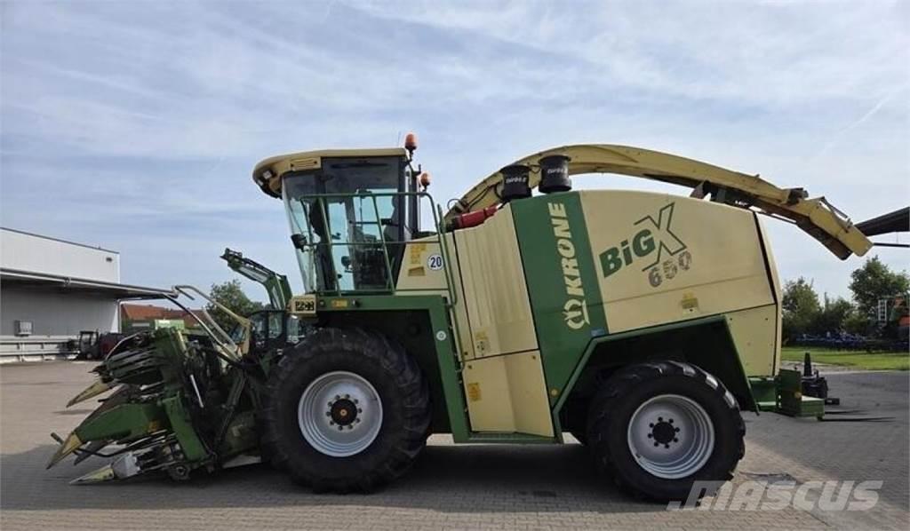 Krone Big X 650 Kendi yürür silaj makinalari