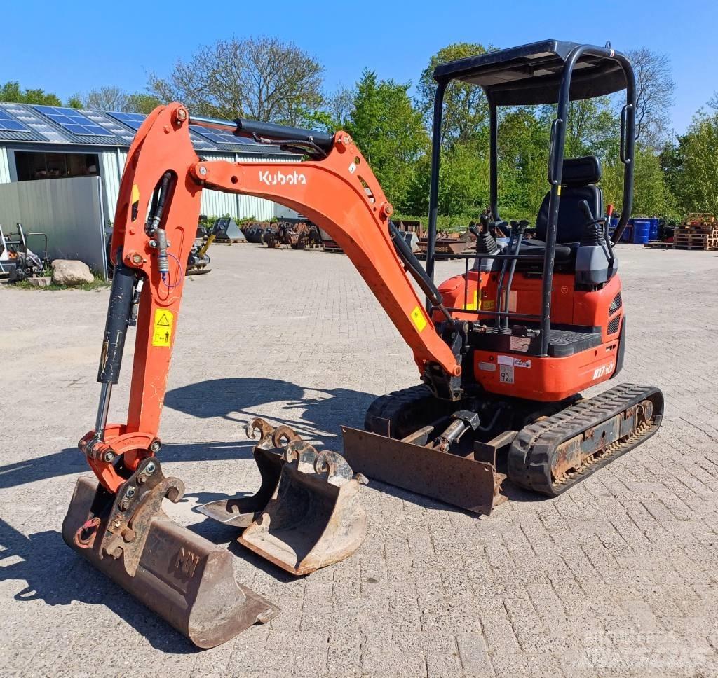 Kubota U 17-3 Mini ekskavatörler, 7 tona dek